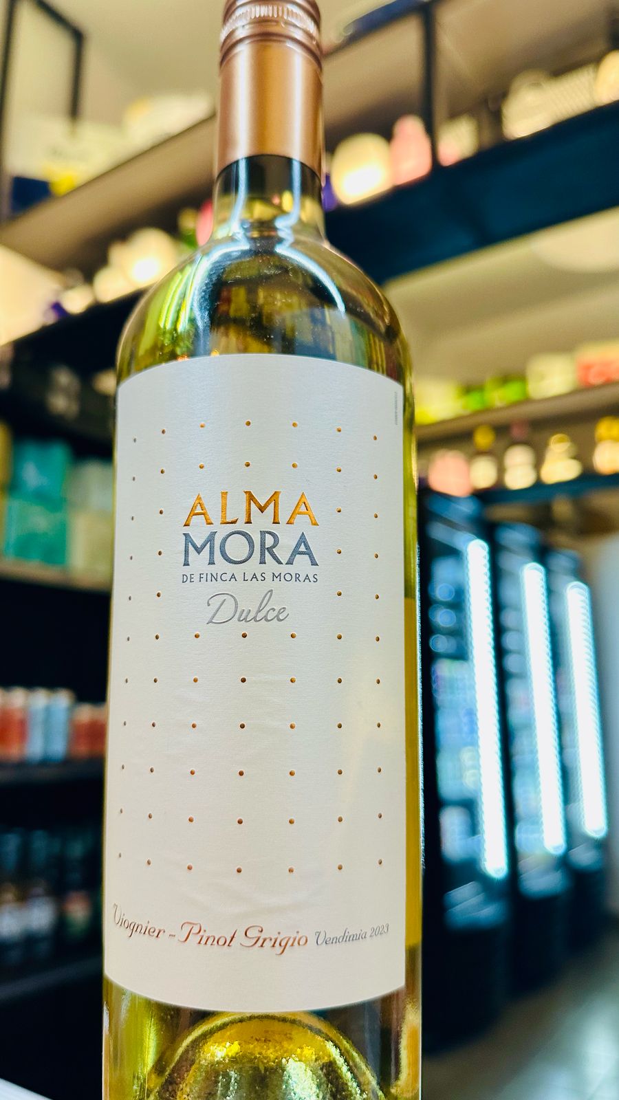 ALMA MORA DULCE DE VIOGNIER DE 750ML